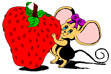 [ Mouse with Strawberry ]